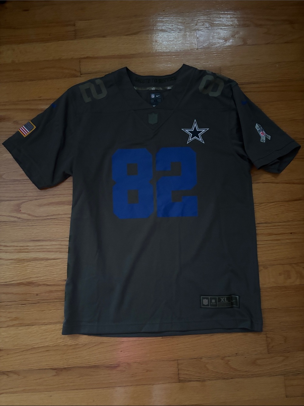 Nike NFL Military Jersey with Blue Accents
Jason Witten